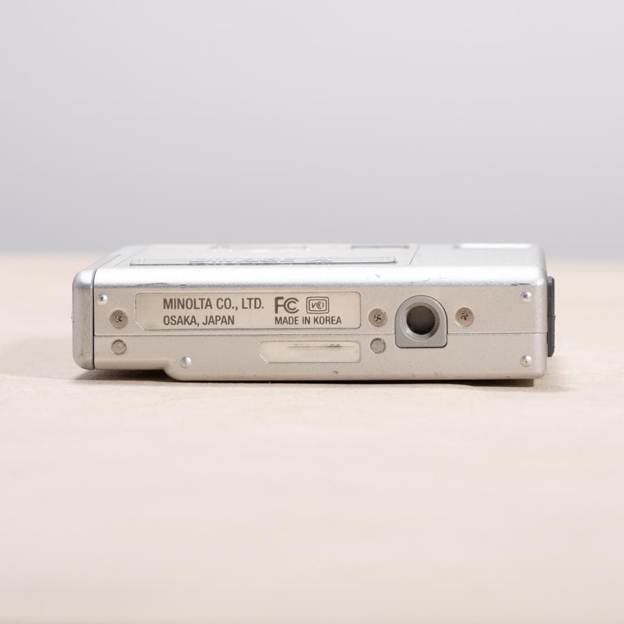 【スマホ転送OK】MINOLTA DIMAGE X シルバー 動作確認済み