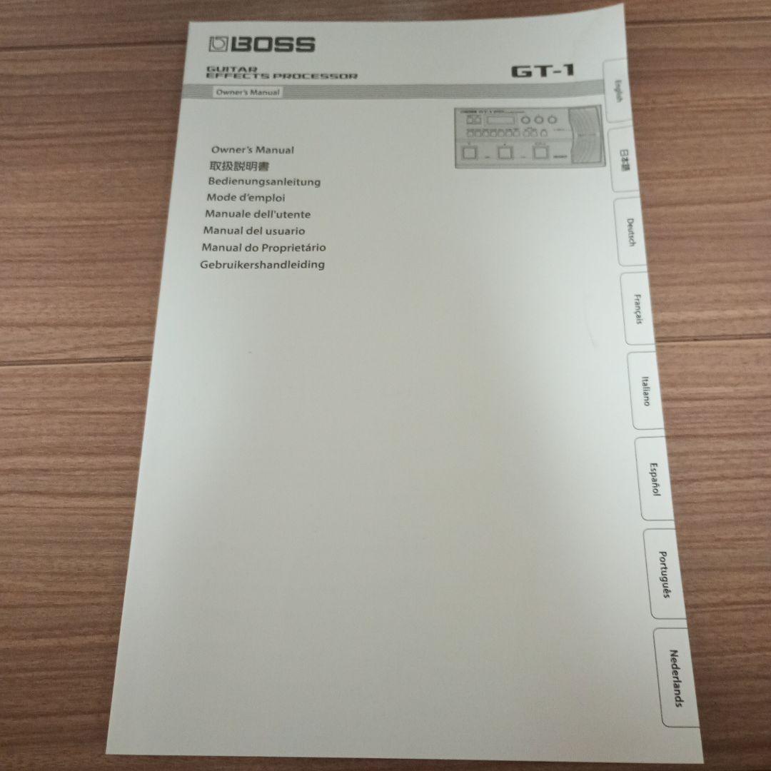 BOSS GT-1&fs7 他...