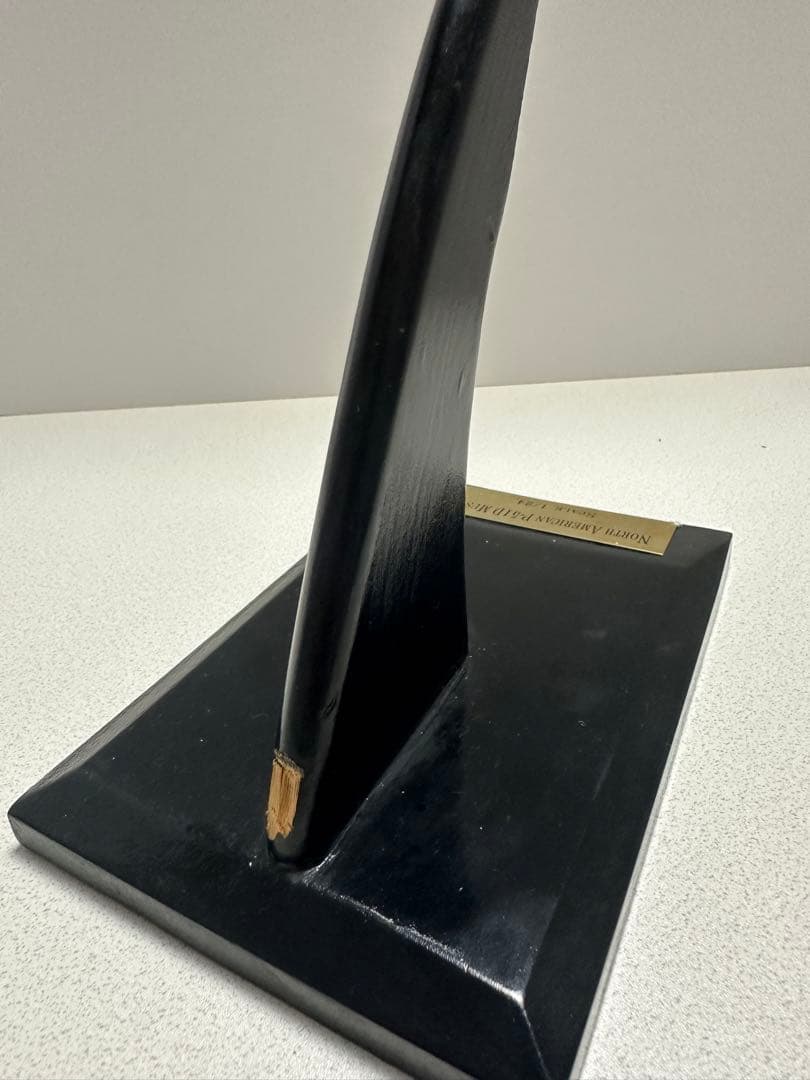 最終値下P-51D MUSTANG 1/24 マスタング 傷塗装剥がれあり　木製