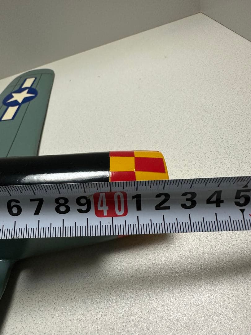 最終値下P-51D MUSTANG 1/24 マスタング 傷塗装剥がれあり　木製