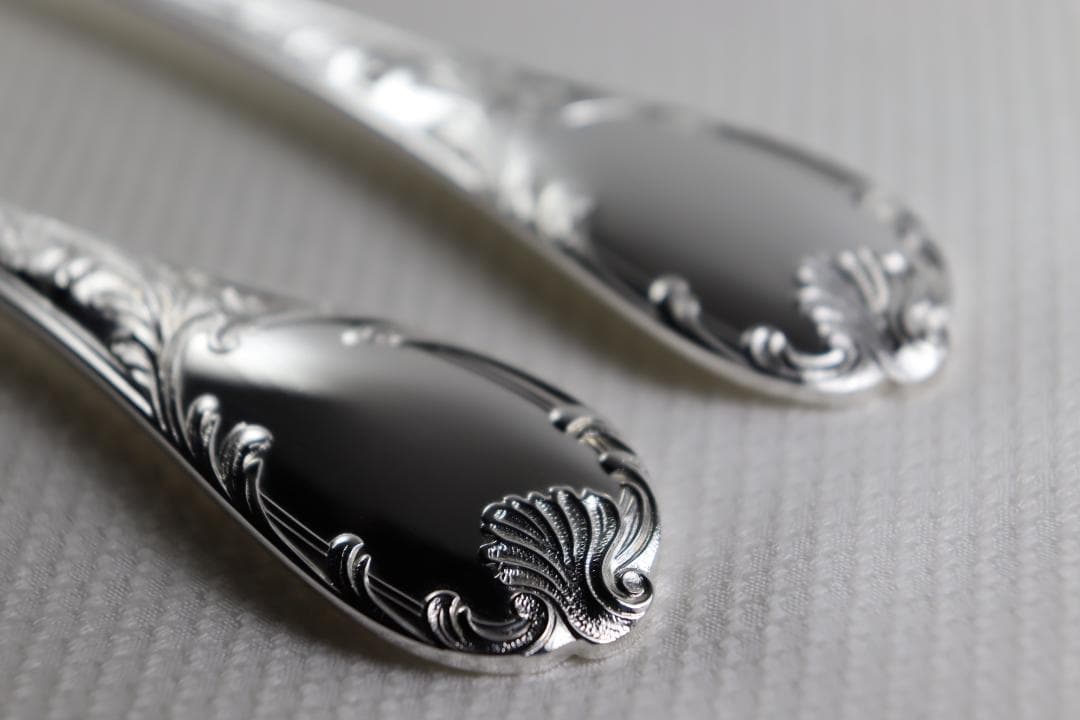 クリストフル■デザートフォーク２本組■とてもきれい¨¨■大人気の『マルリー』です