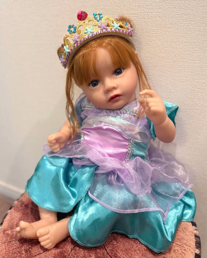 ★新品★BABESIDEリボーンドール めちゃかわお姫様 50cm