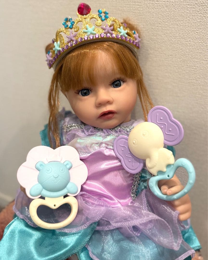 ★新品★BABESIDEリボーンドール めちゃかわお姫様 50cm