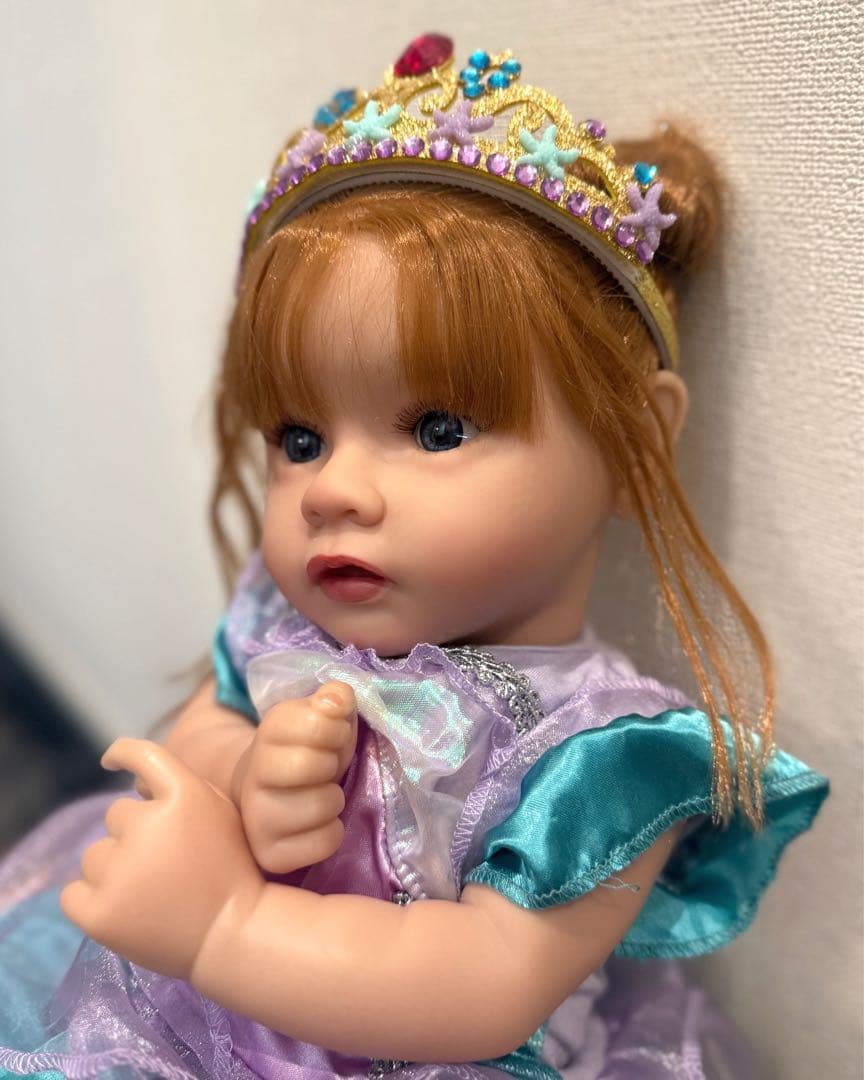 ★新品★BABESIDEリボーンドール めちゃかわお姫様 50cm