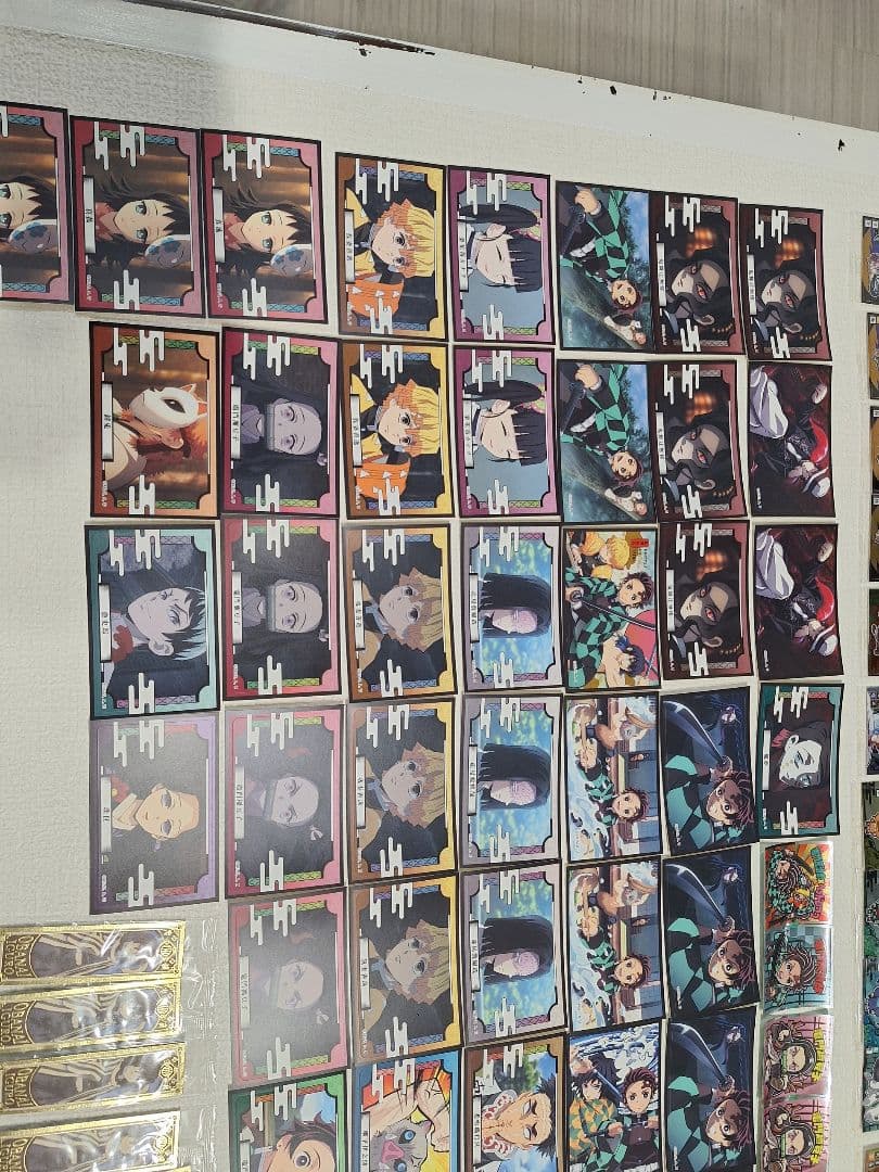 鬼滅の刃 シール 204枚セット 原画展 箔押し入り