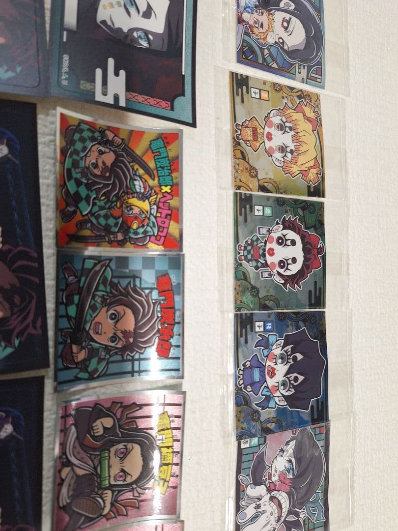 鬼滅の刃 シール 204枚セット 原画展 箔押し入り