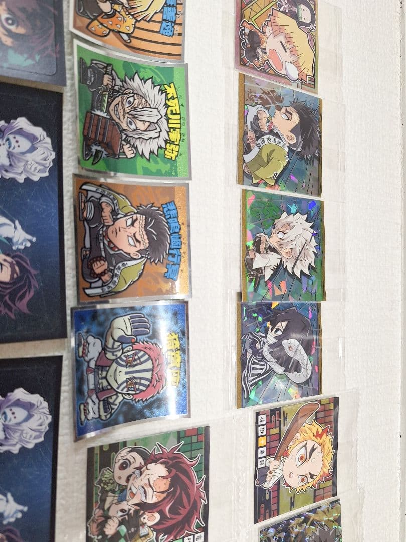 鬼滅の刃 シール 204枚セット 原画展 箔押し入り