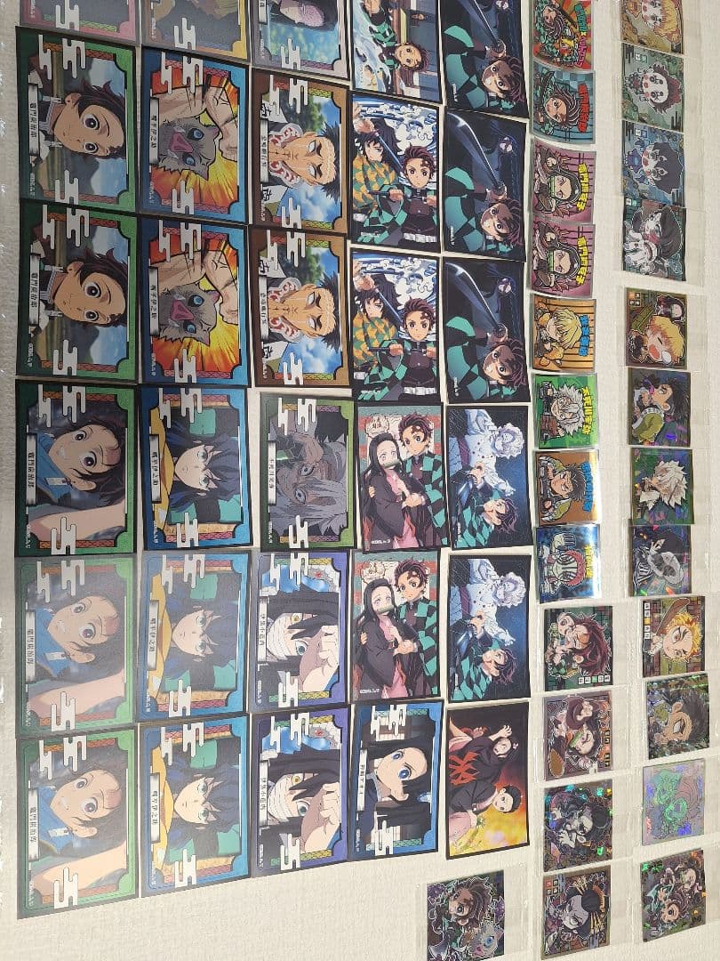 鬼滅の刃 シール 204枚セット 原画展 箔押し入り