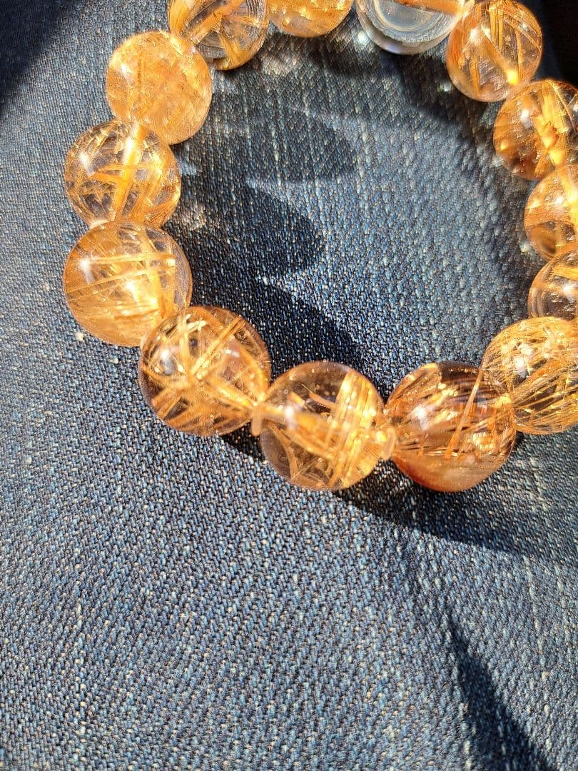 タイチンルチルブレスレット極上品　　xtxexrxux