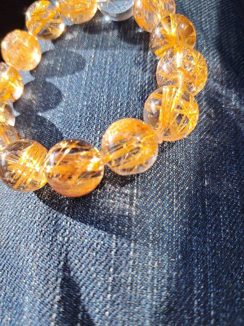 タイチンルチルブレスレット極上品　　xtxexrxux