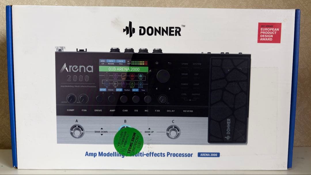 Arena2000 マルチエフェクター Donner エレキギターエフェクター