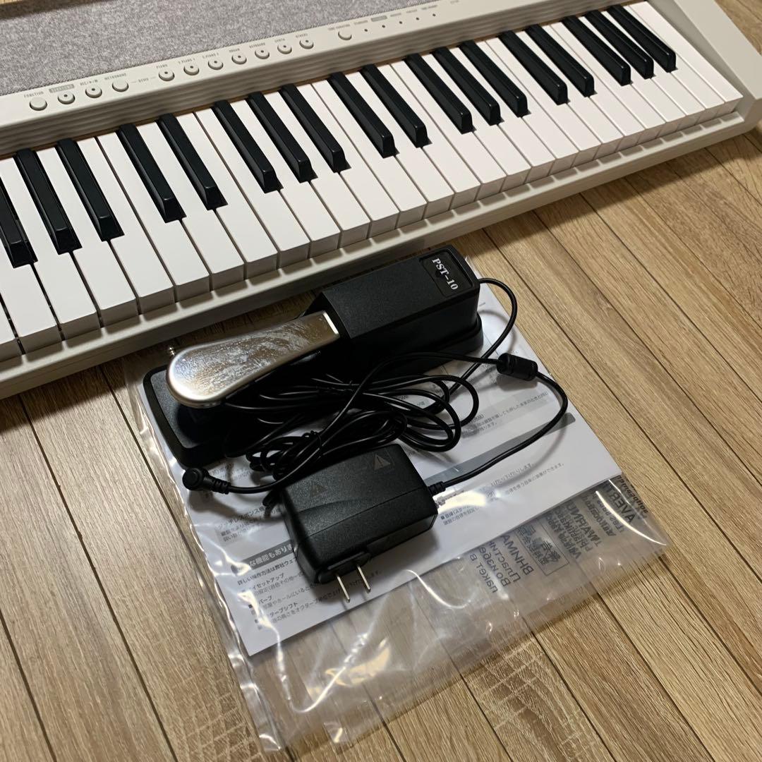 CASIO CT-S1 WE カシオトーン 61鍵 2025年製ペダル付き