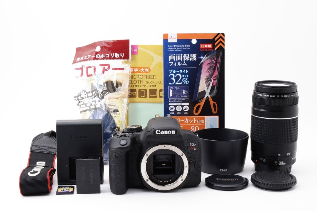 一眼レフカメラ CANON EOS Kiss X9i/望遠レンズセット