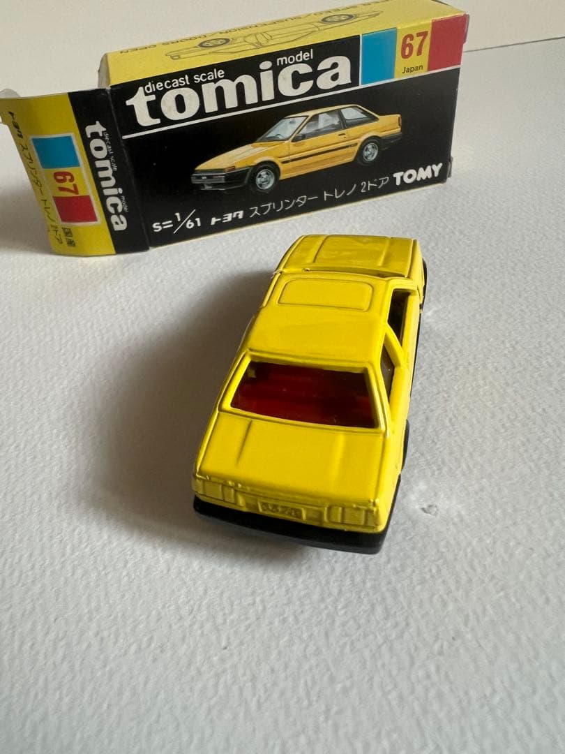 トミカミニカー　トヨタ　スプリンター2ドア