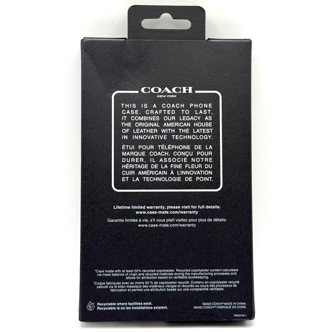 【新品】コーチ COACH iPhone15 Pro ケース レキシー 恐竜