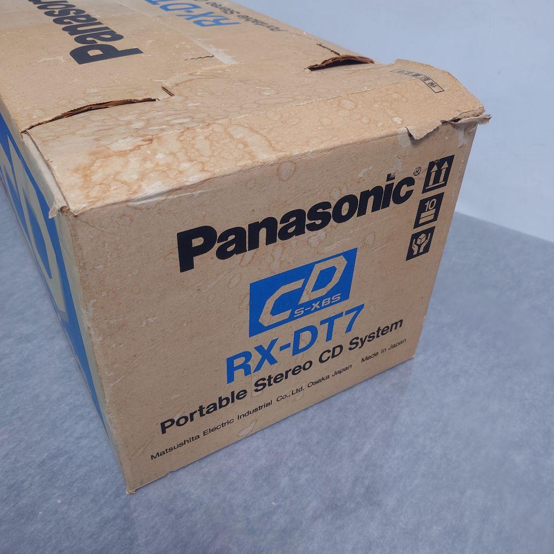 ラジオ・コンポ Panasonic RX-DT7 Portable Stereo S-XBS