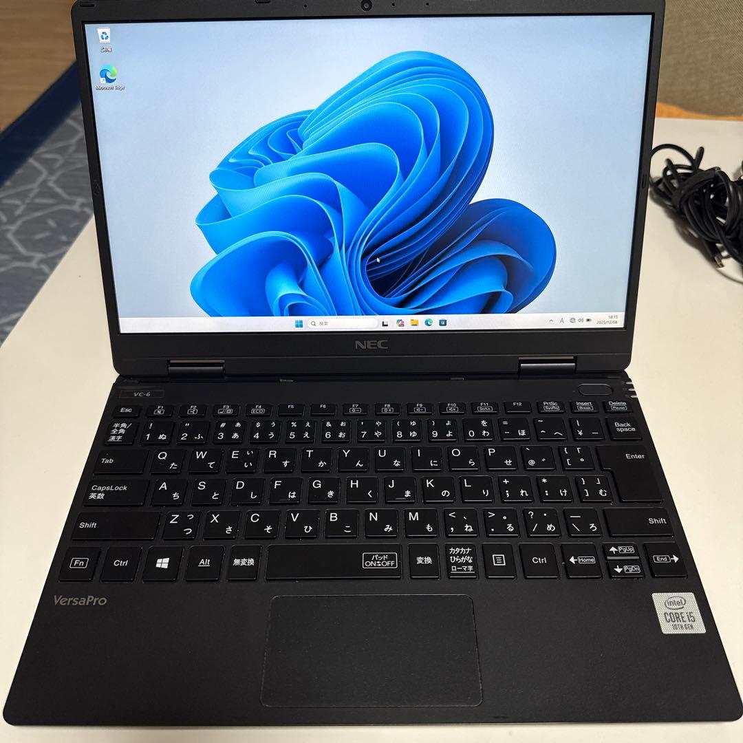 NEC 小型軽量ノートPC VersaPro VC-6