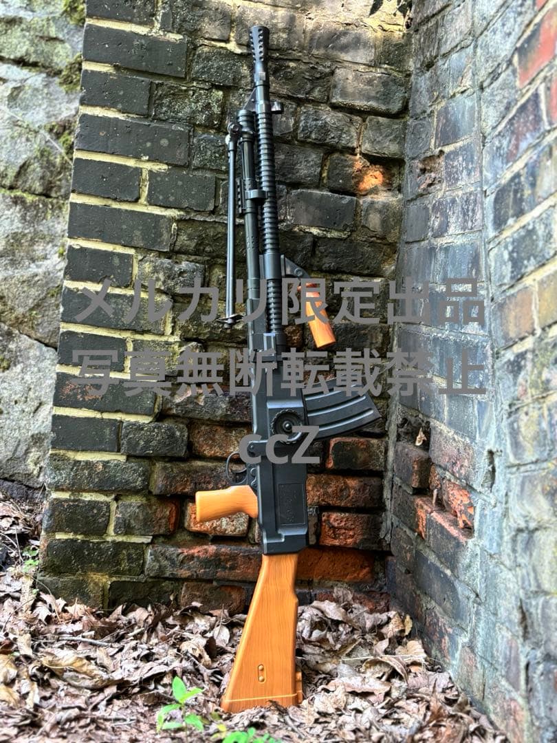 ミリタリー撮影道具　軽機関銃
