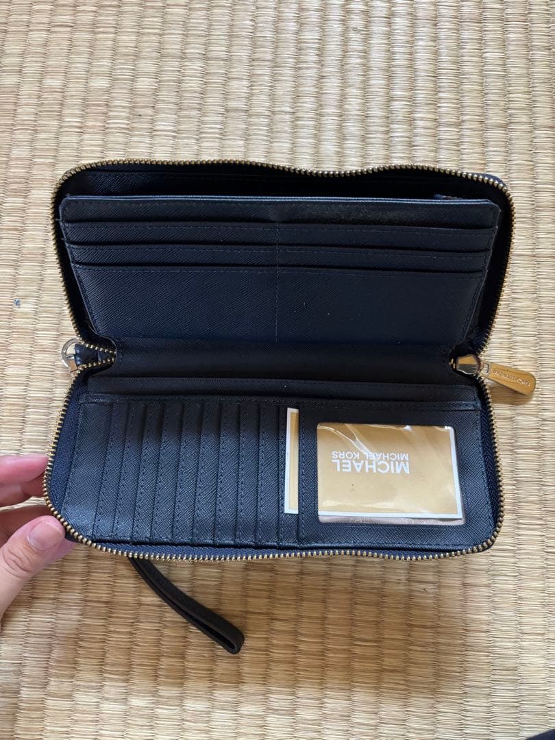 MICHAEL KORS ネイビー 財布