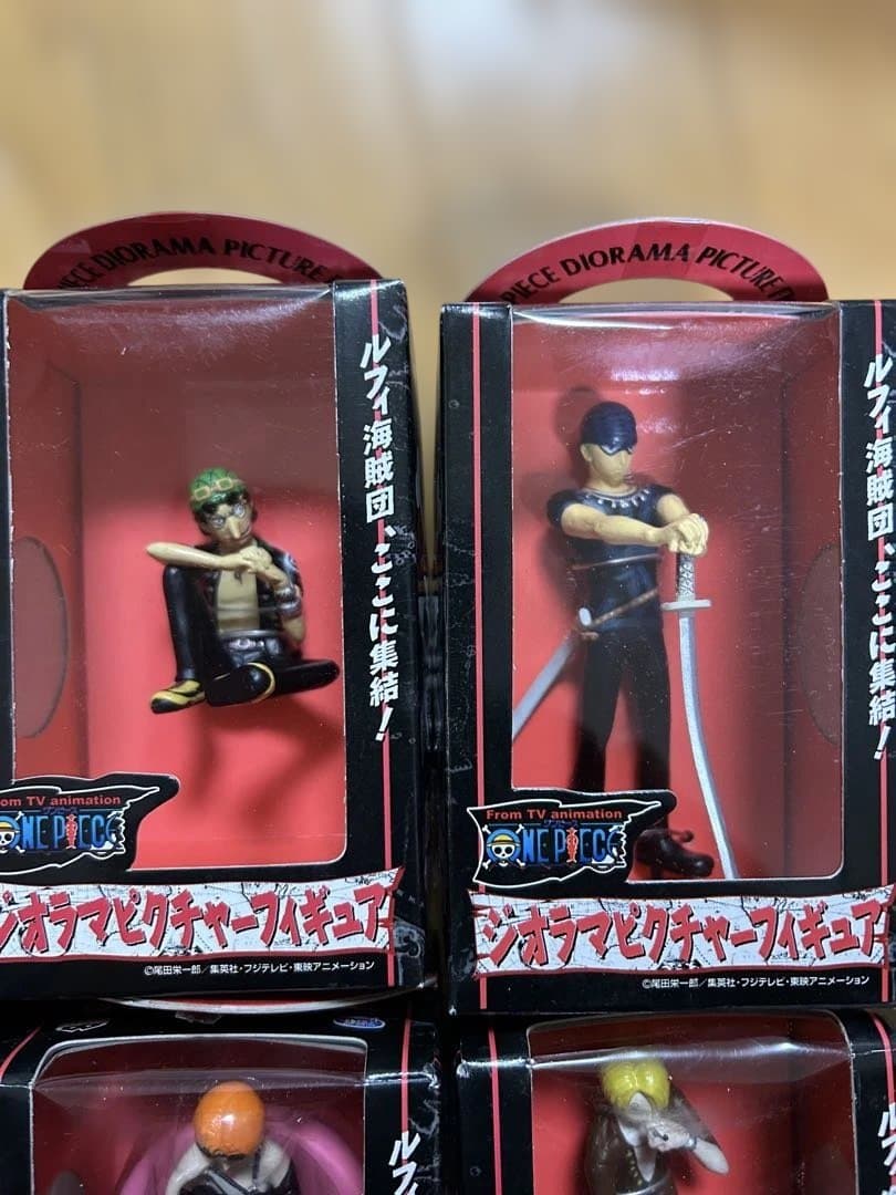 希少品　ワンピースジオラマピクチャーフィギュア全５種