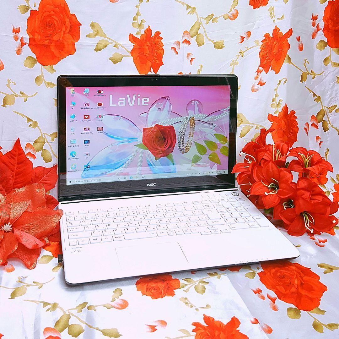 美品ホワイト色/極上品/爆速3世代Corei7/DVD焼き/新型Win11搭載