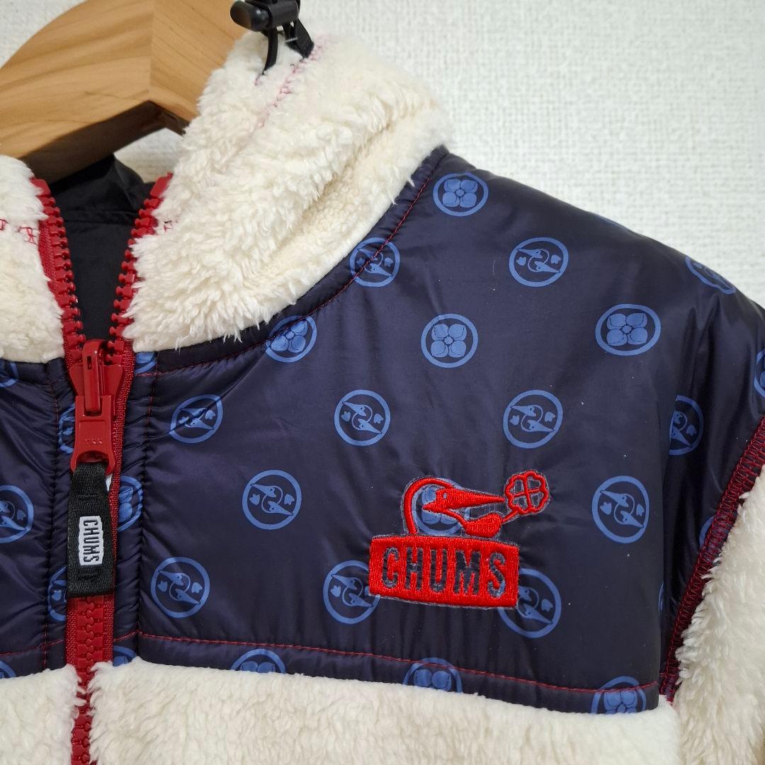 チャムス ももクロ リバーシブル フリースジャケット コラボ S 美品
