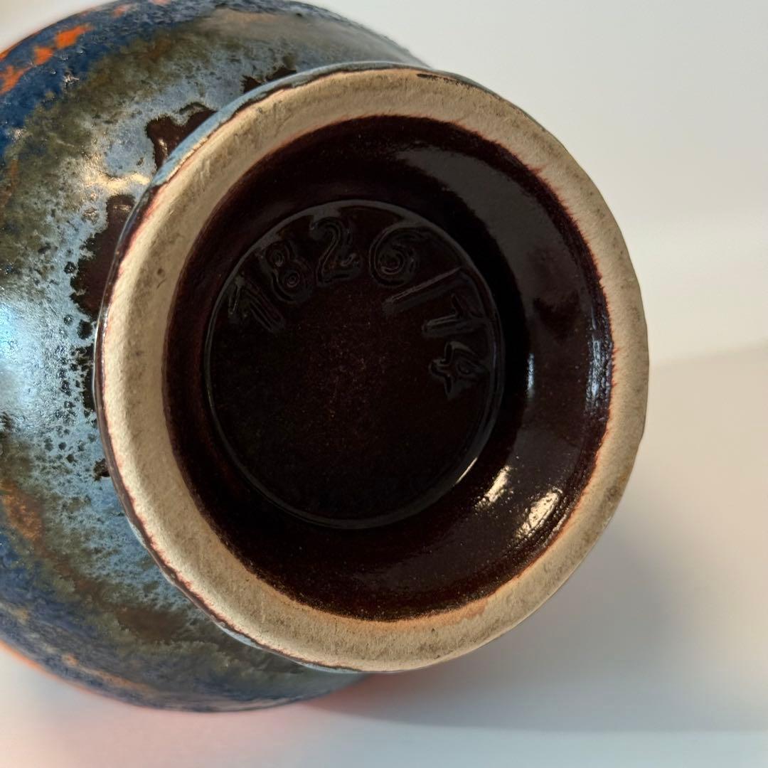 【u-keramik】12cm ファットラバ fat lava ビンテージ 花瓶