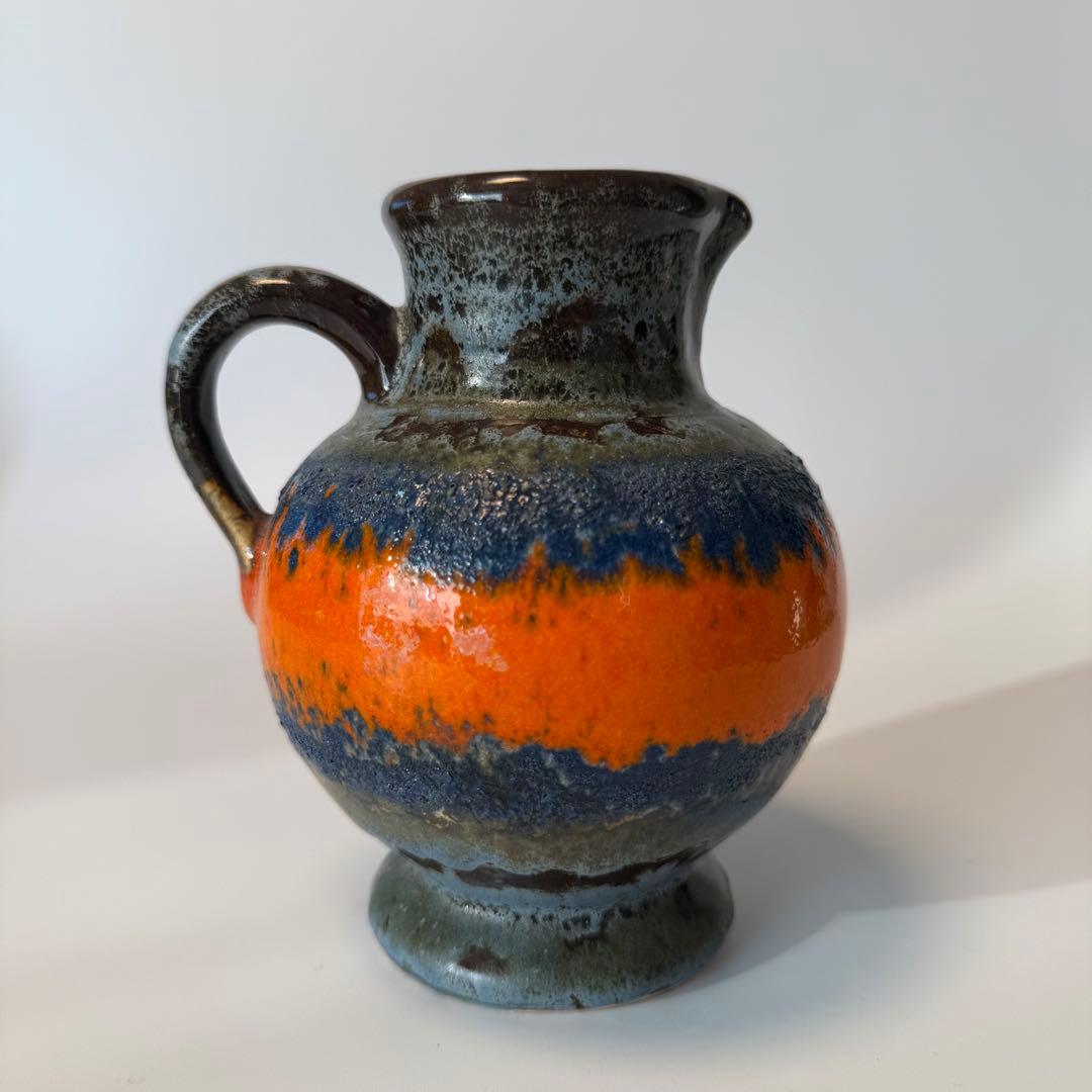 【u-keramik】12cm ファットラバ fat lava ビンテージ 花瓶