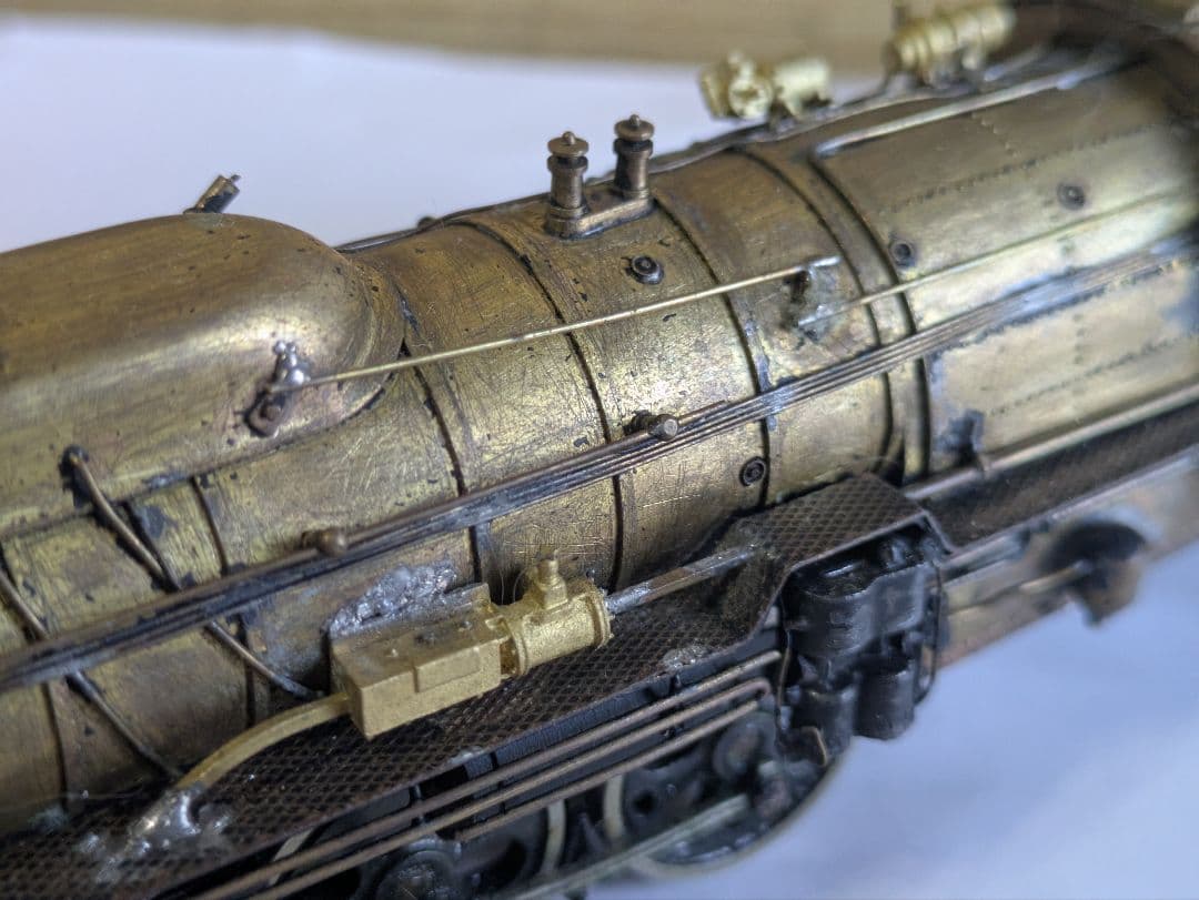 HOゲージC62無塗装精密化仕掛りジャンク