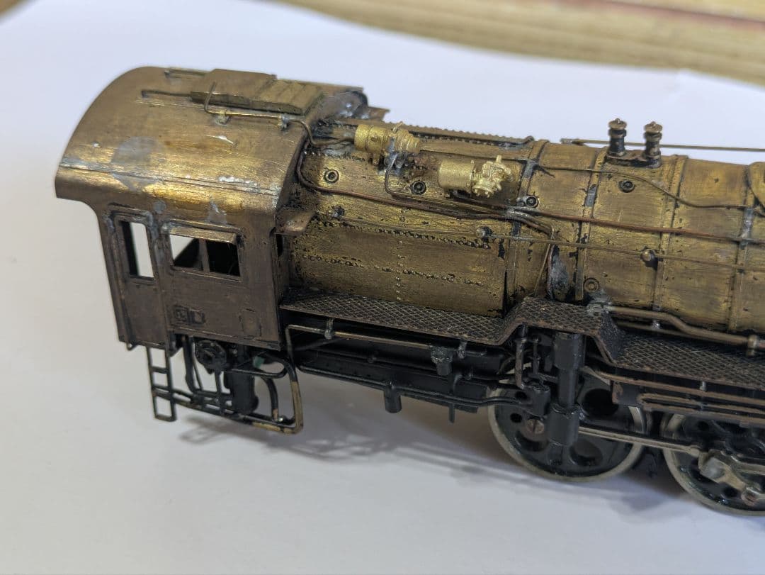 HOゲージC62無塗装精密化仕掛りジャンク