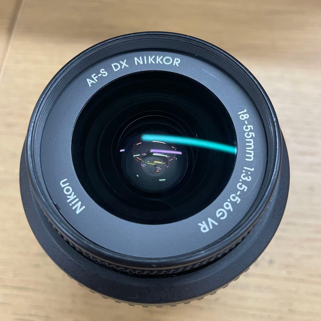 動作品 Nikon D5500 18-55mm VR レンズセット 一眼レフ
