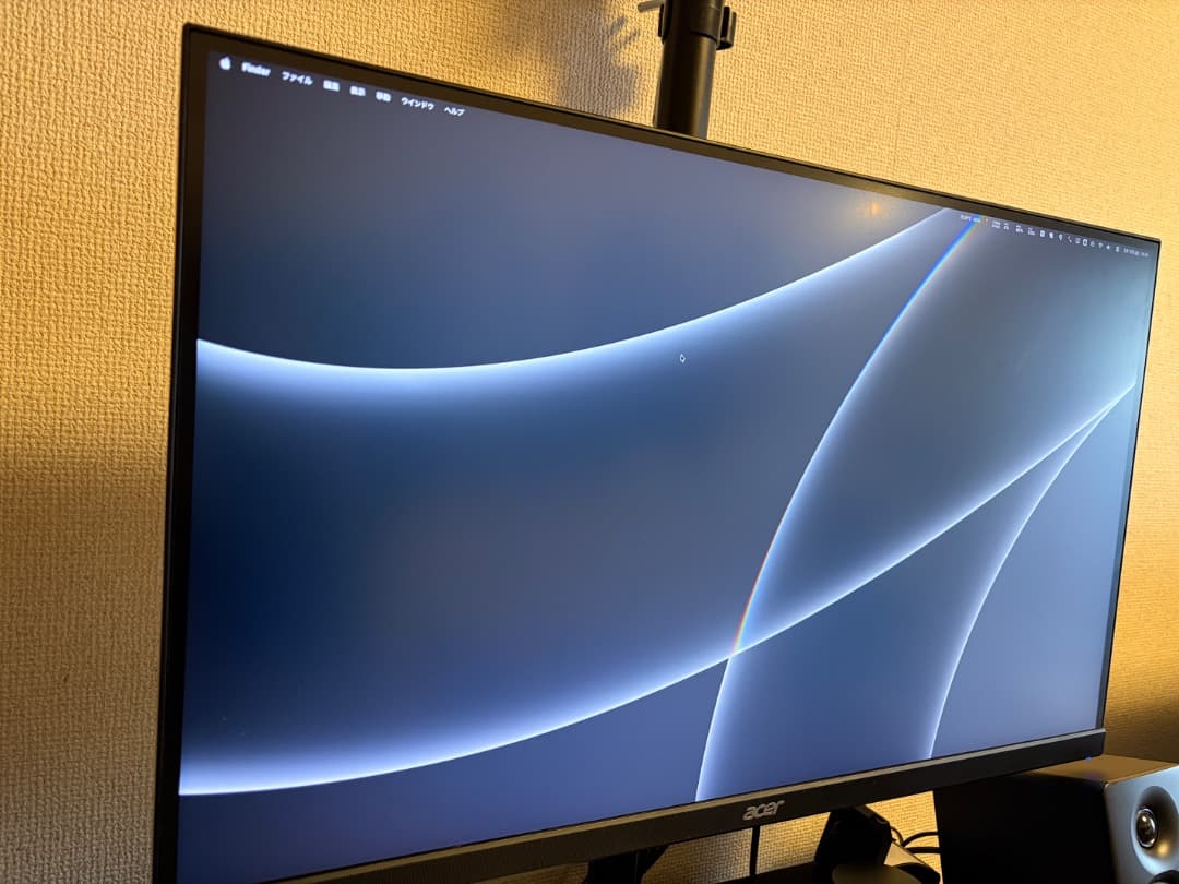 27インチ 4K 160Hz モニター Acer VG272KV3bmiipx