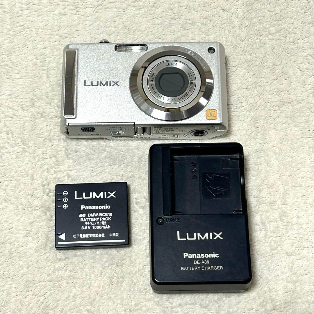 【極美品 動作確認済】Panasonic LUMIX DMC-FS3 シルバー