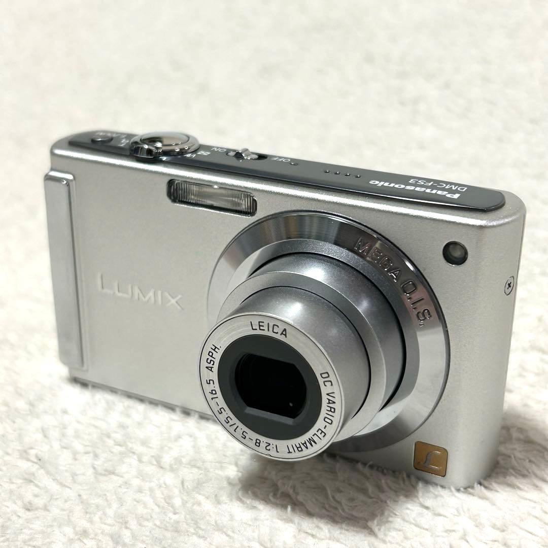 【極美品 動作確認済】Panasonic LUMIX DMC-FS3 シルバー