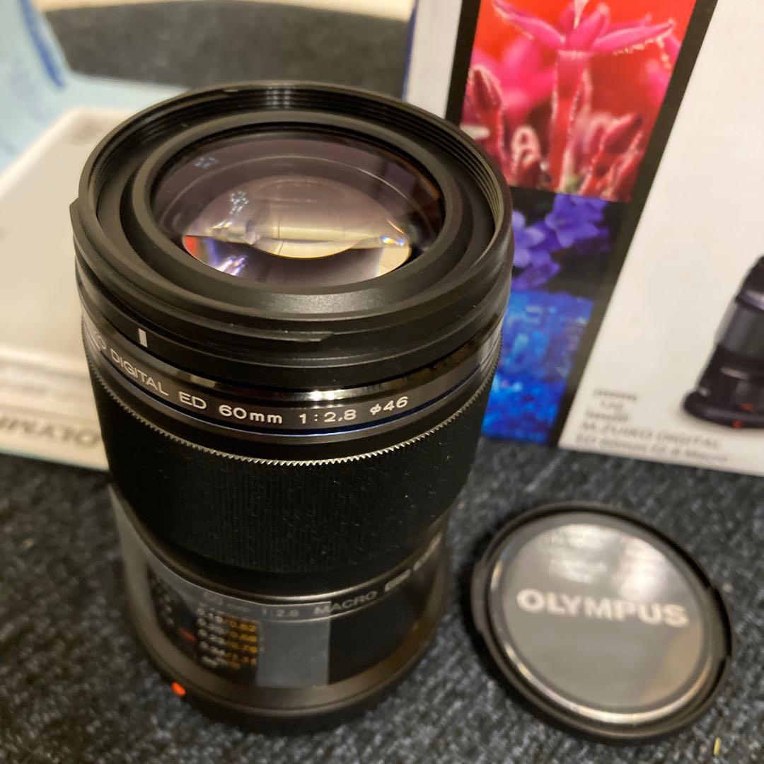 OLYMPUS ED 60mm F2.8 Macro レンズ ほぼ新品