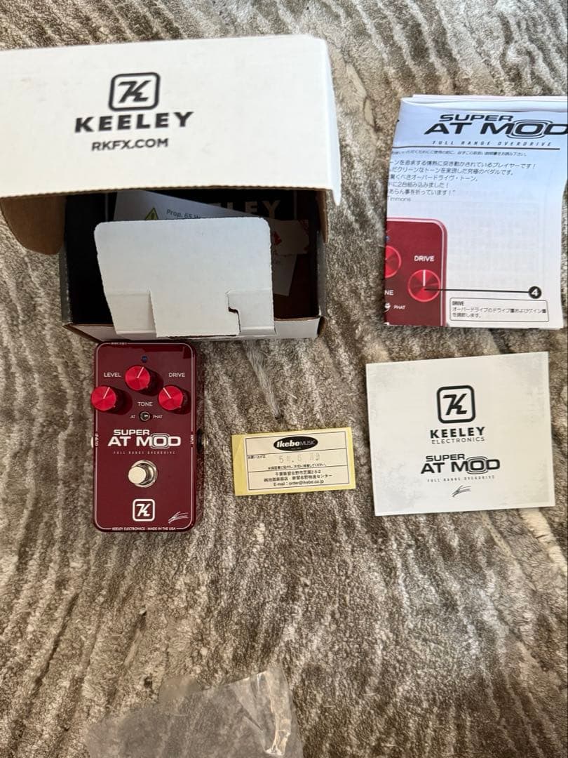 【美品】Keeley / Super AT Mod Overdrive