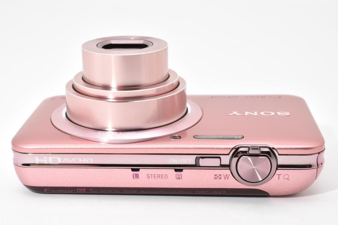 【お値下げ歓迎・ほぼ新品】SONY Cyber-shot DSC-WX7 ピンク