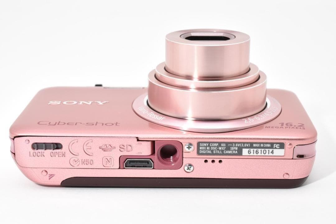 【お値下げ歓迎・ほぼ新品】SONY Cyber-shot DSC-WX7 ピンク