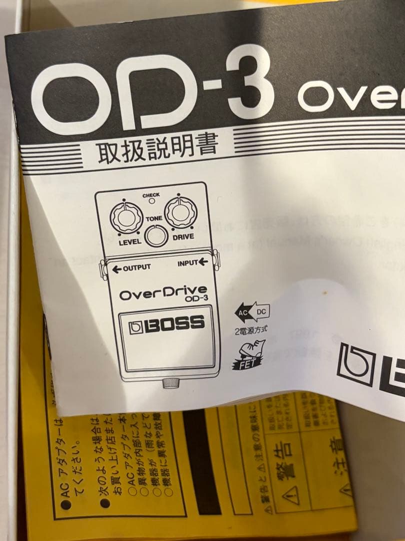 【2003年製・初期仕様】BOSS OD-3 箱付き 動作確認済