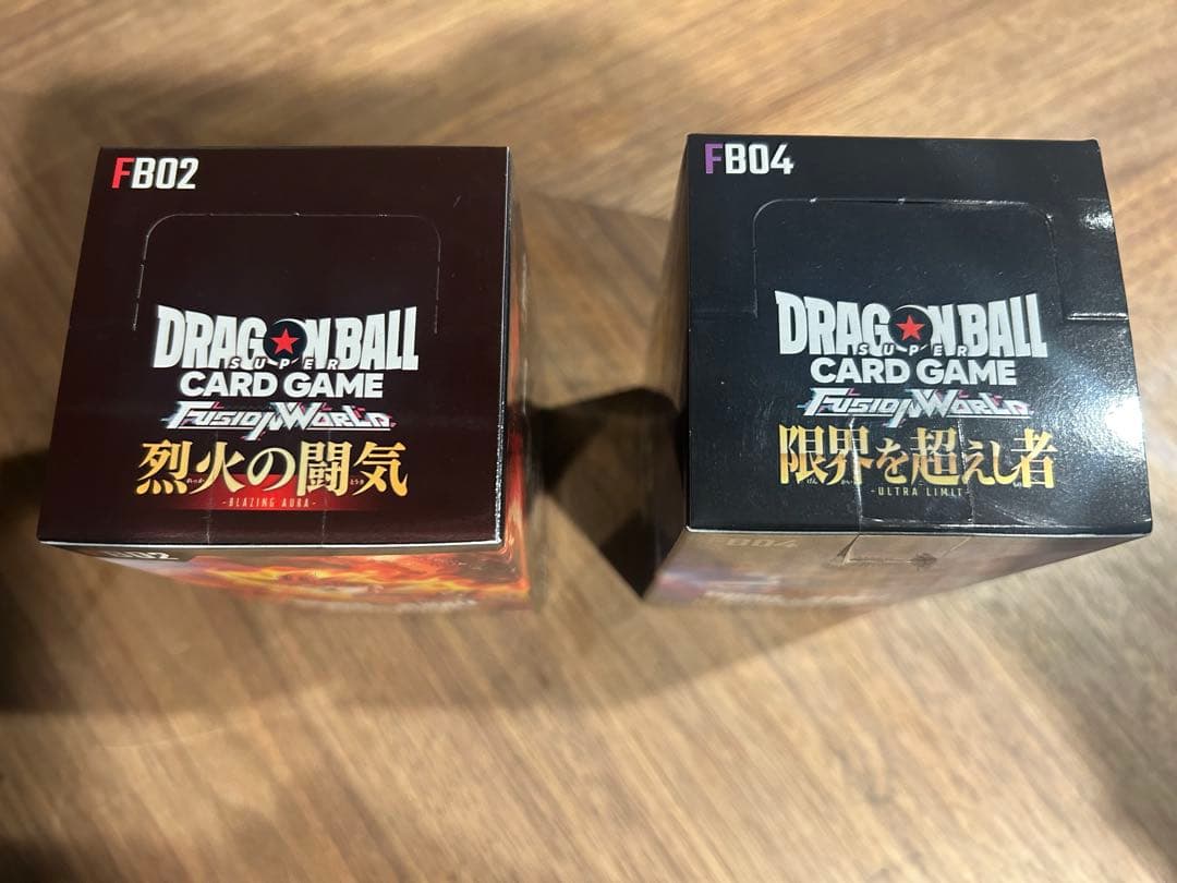 フュージョンワールド　烈火の闘気　限界を超えし者　新品未開封boxテープ付き