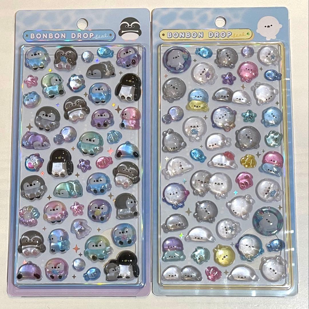 【国内正規品】ボンボンドロップシール 水族館限定6種セット