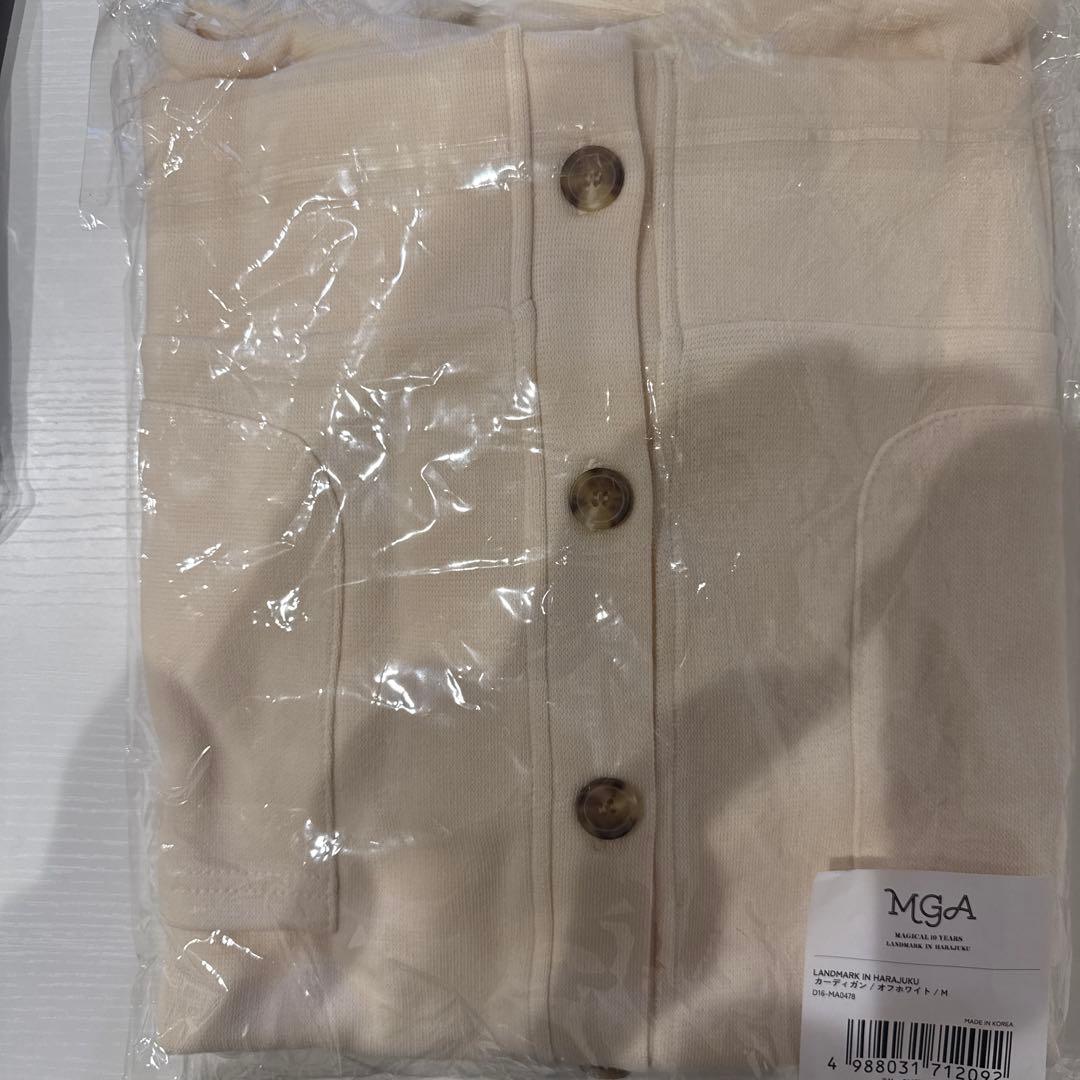 ミセスグリーンアップル　カーディガンM