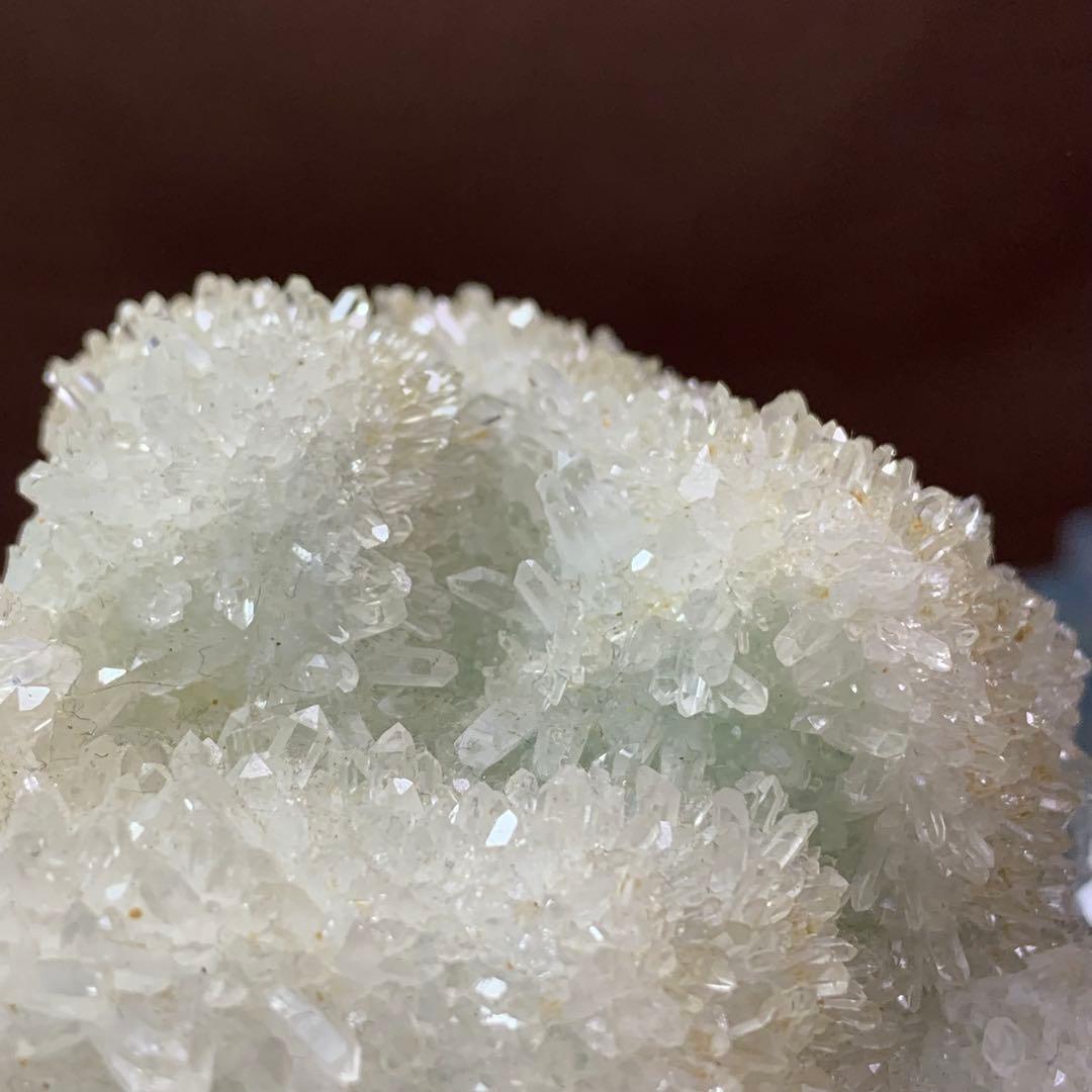 福島県南会津蛍鉱山産☆水晶共生☆フローライト