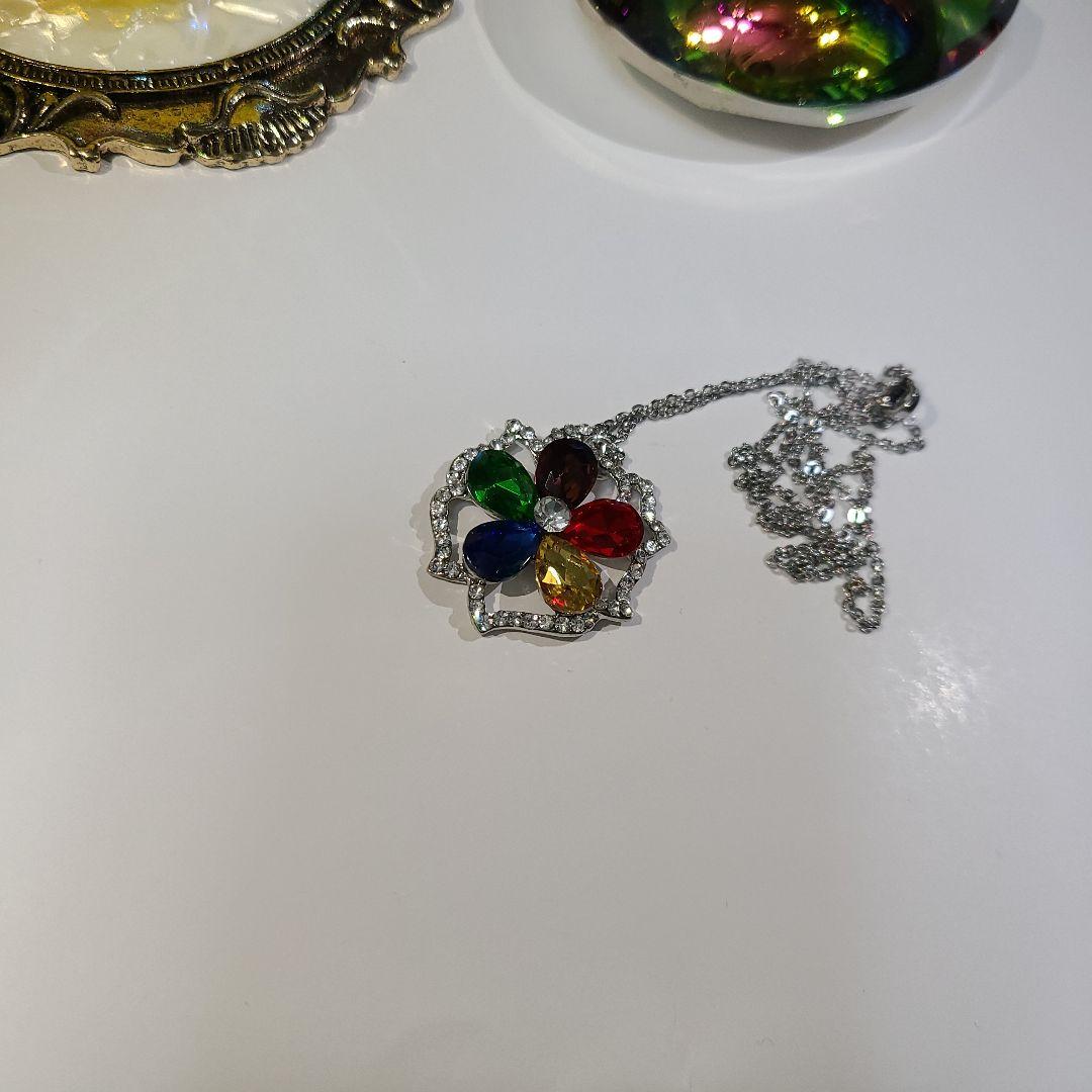 ハンドメイドネックレス2582