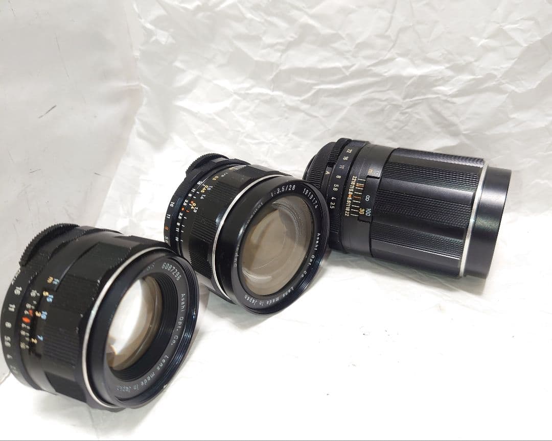 美品！3点★Super-Takumar 28 55 135mm F3.5 M42