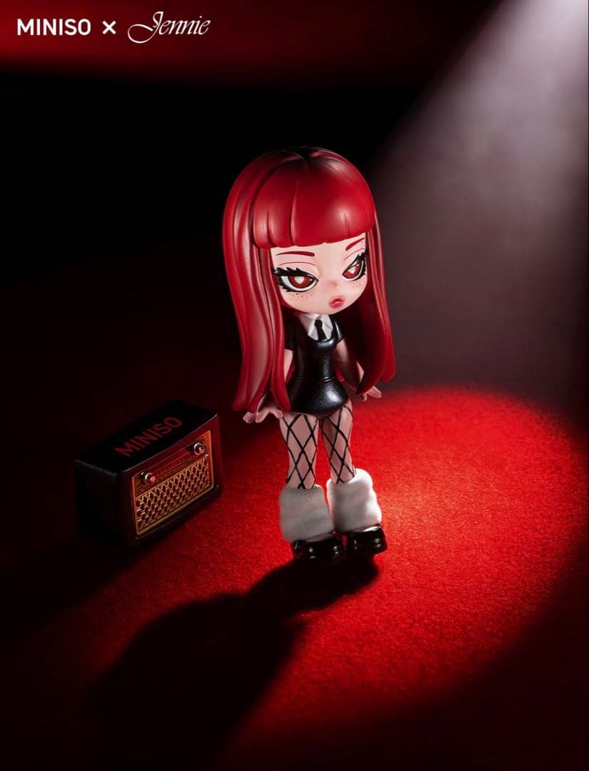 MINISO × ジェニ中国限定 アクリルキーホルダー フィギュア未開封