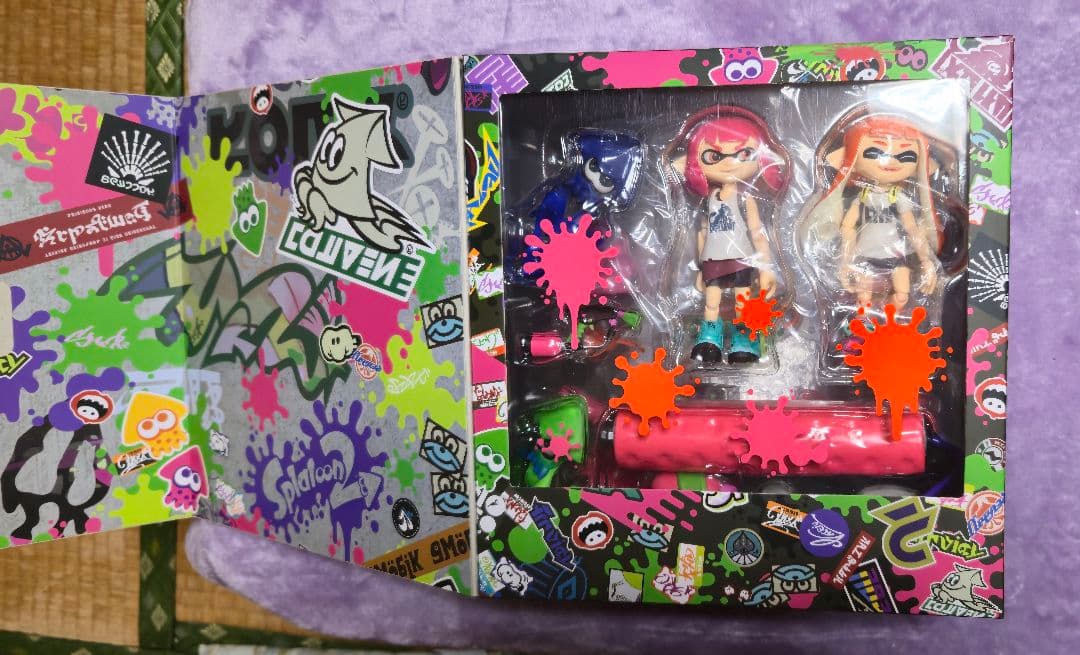 スプラトゥーン figma ガールDXエディション【※一部破損あり】