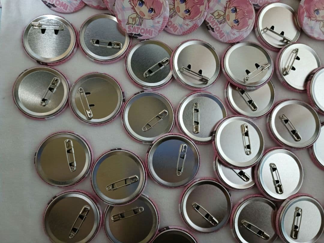 すとぷり　さとみ　缶バッチ　2022　spring デフォ