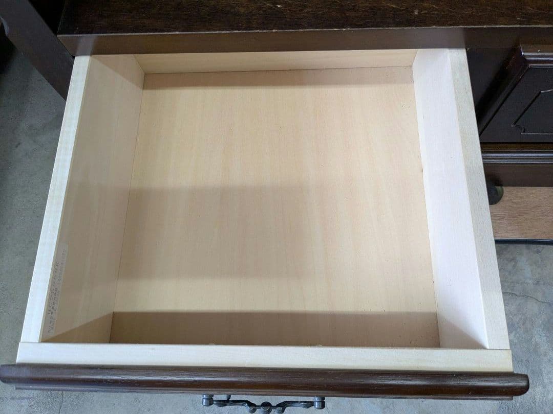 直接引き取り可 カリモク コロニアル 書棚 ブックシェルフ オープンシェルフ