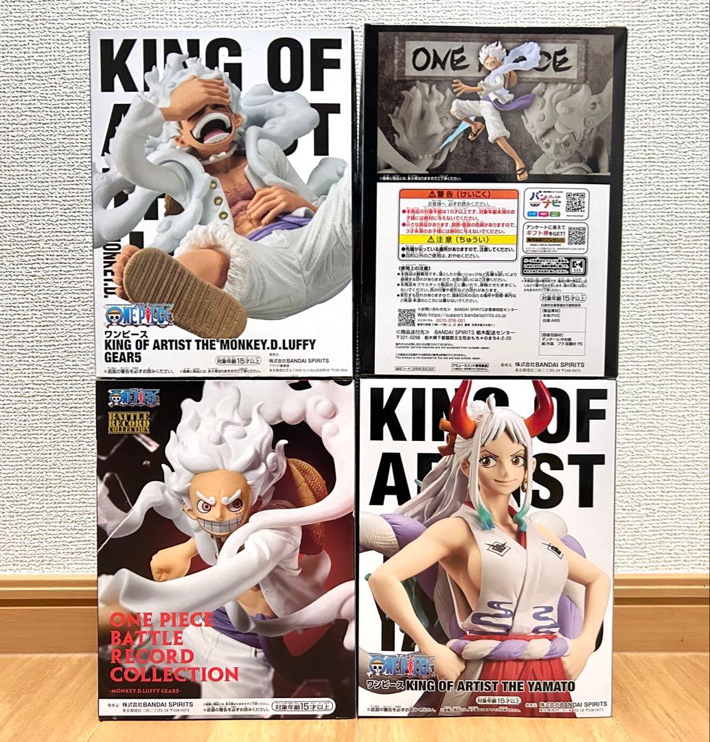 ワンピース ルフィ ギア5 ニカ ヤマト KING OF ARTIST 他